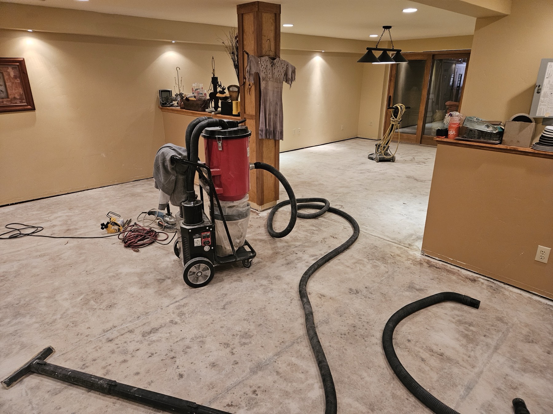 Metallic epoxy