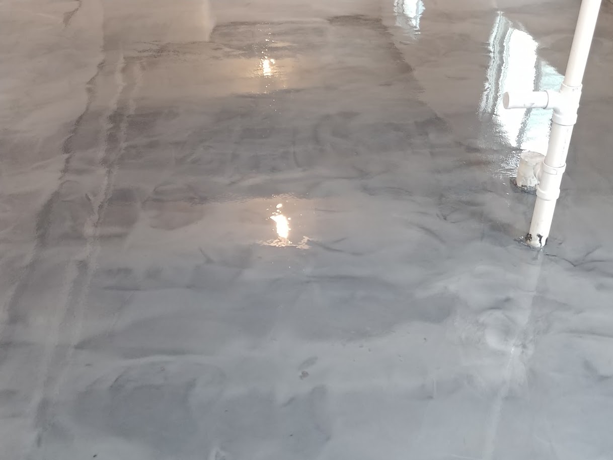 Steel metallic epoxy