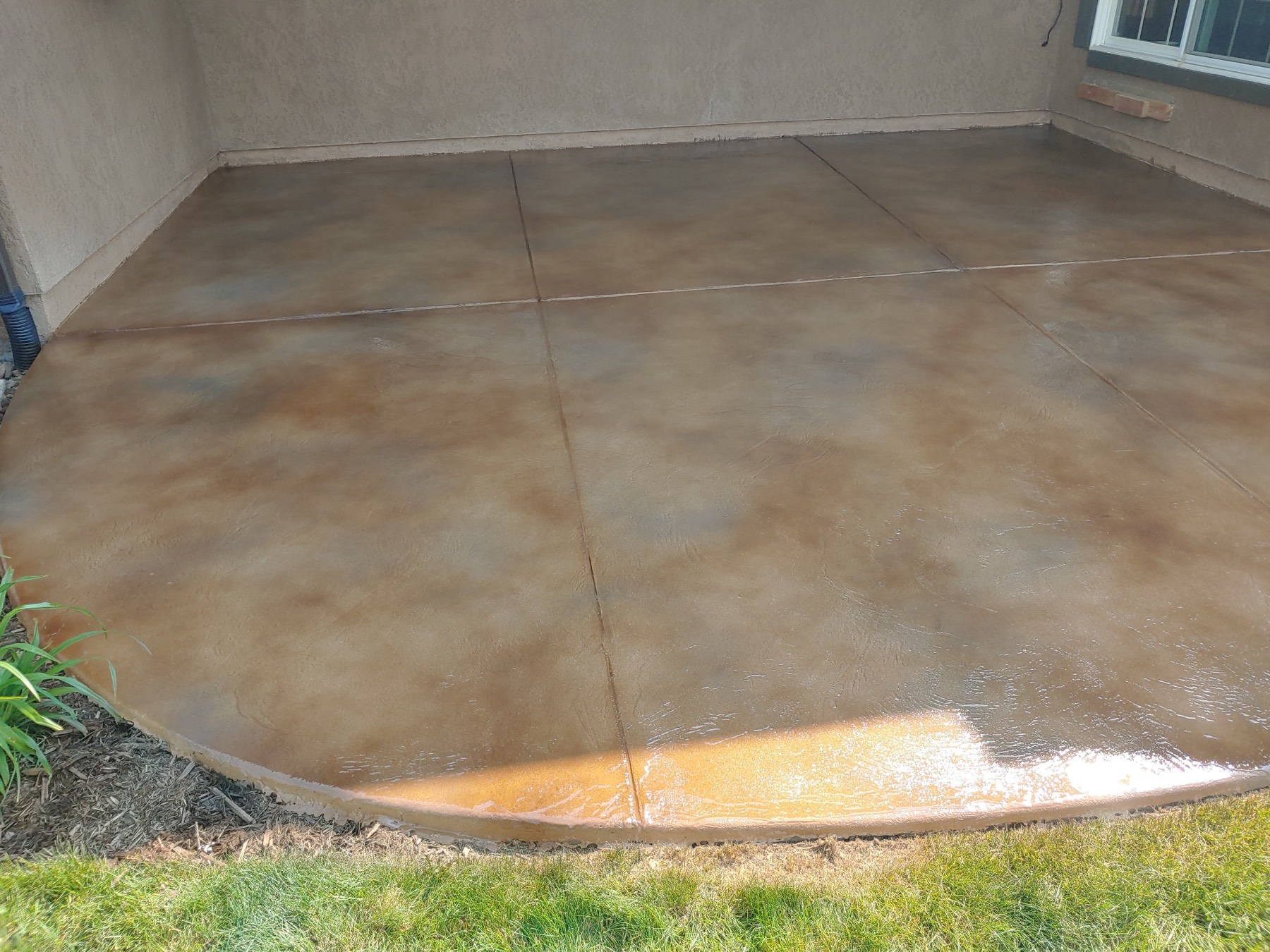 Back patio overlay