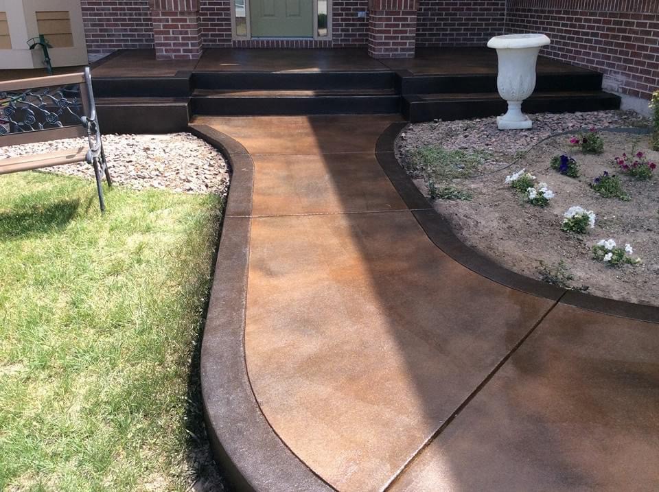 Concrete stain