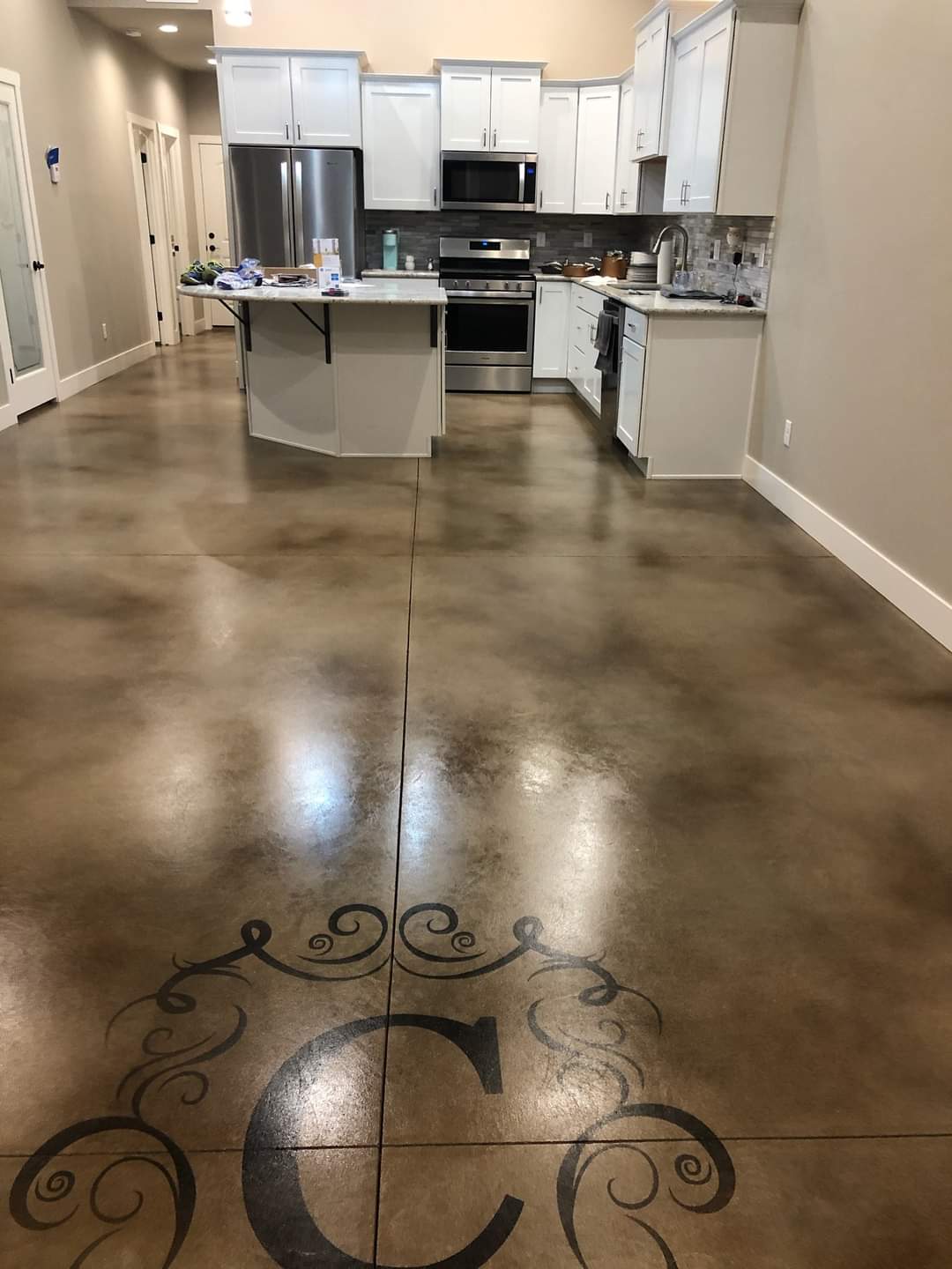 Concrete stain