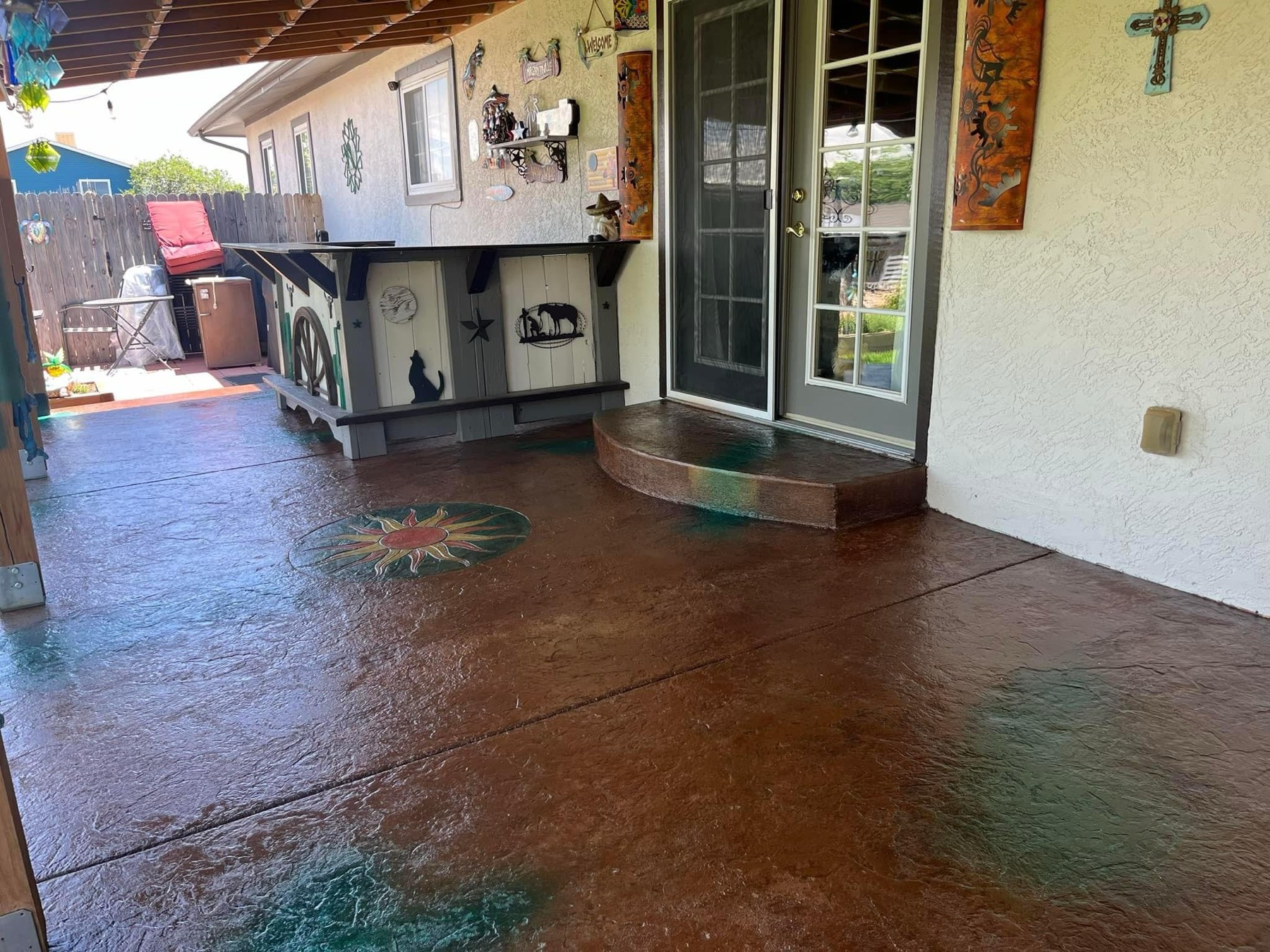 Concrete stain